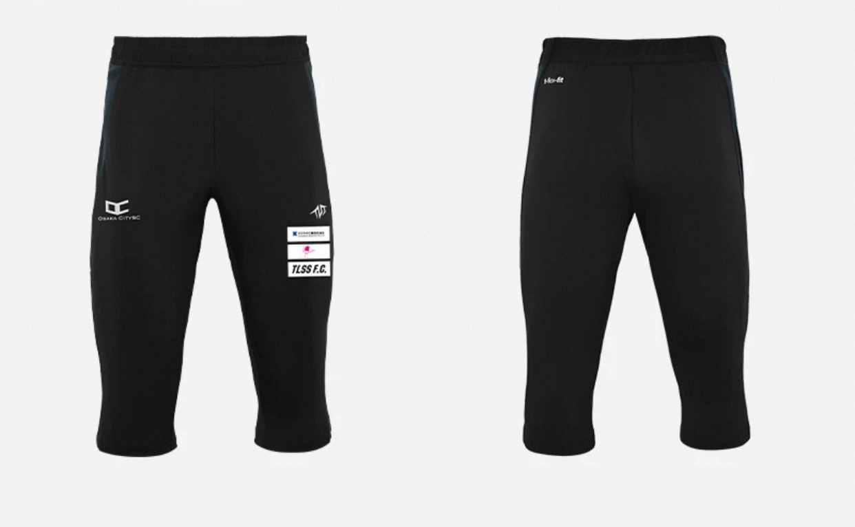 2025 Osaka City SC Training Capri Pants - Black