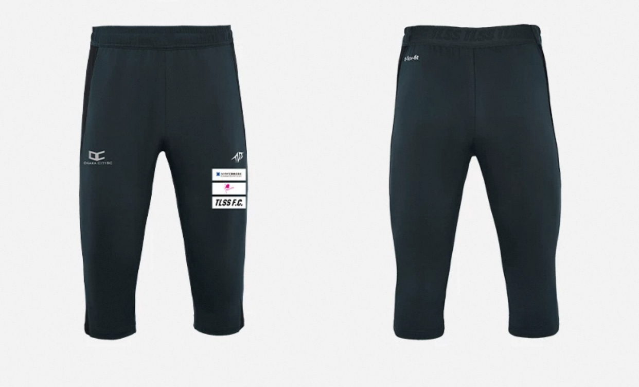 2025 Osaka City SC Training Capri Pants - Grey