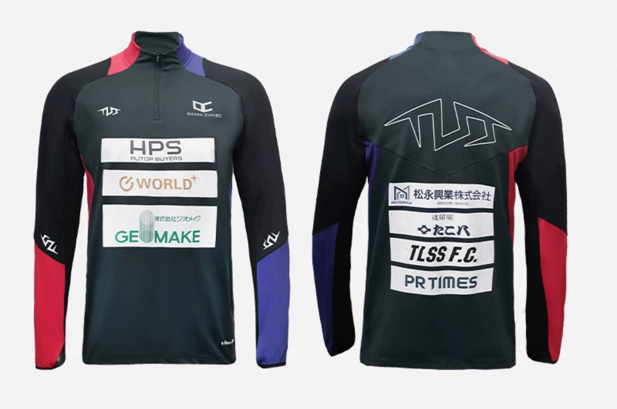 2025 Osaka City SC 1/4 Zip Training Top
