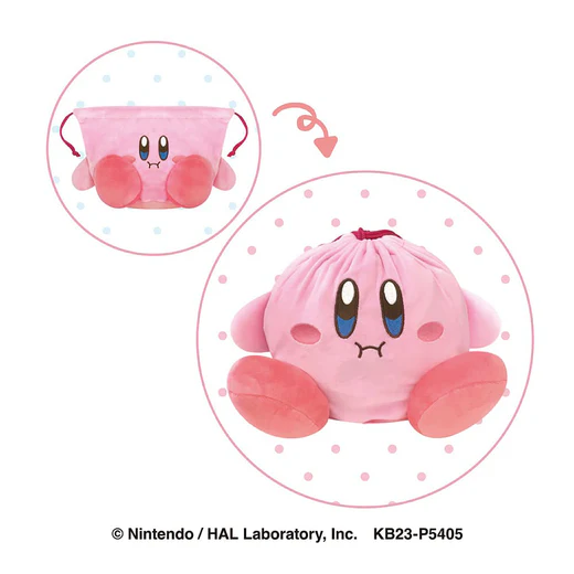 星之卡比造型束口袋