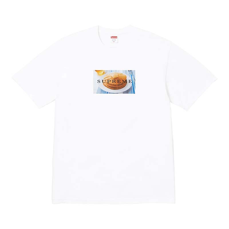 Supreme Pancakes Tee White 鬆餅 短袖 白色 SS25T46-WE [台灣現貨]