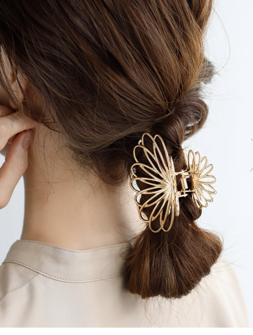 [連線優惠]ANEMONE 鋼花髮夾