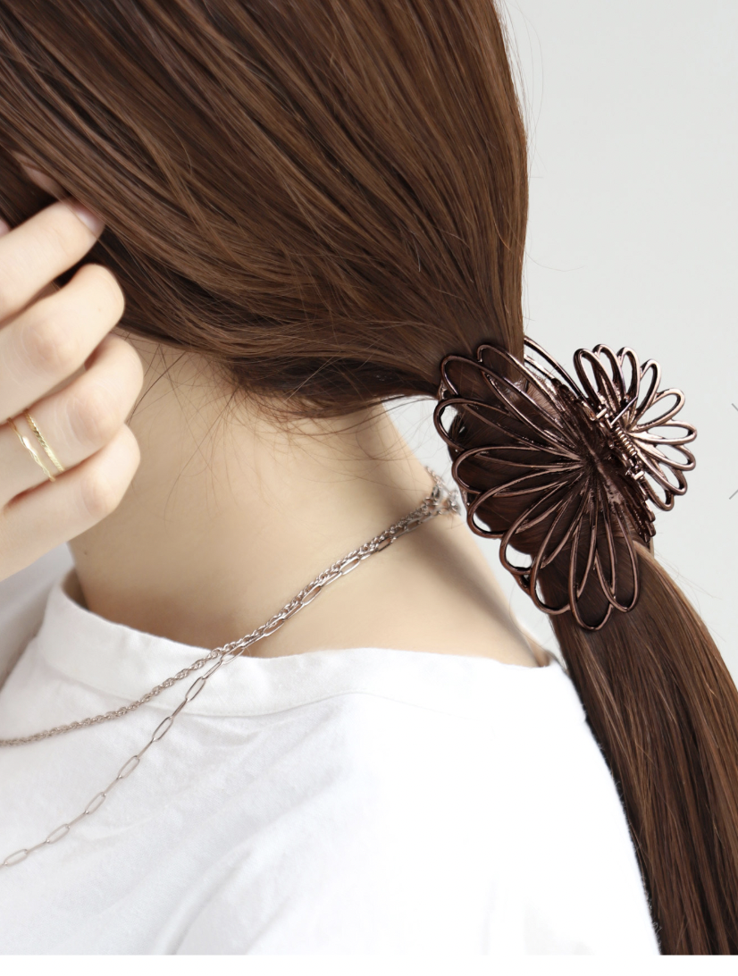 [連線優惠]ANEMONE 鋼花髮夾