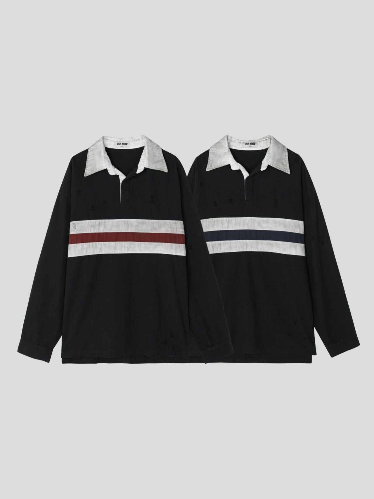 三間長袖PoloTee OUR ROOM-052T