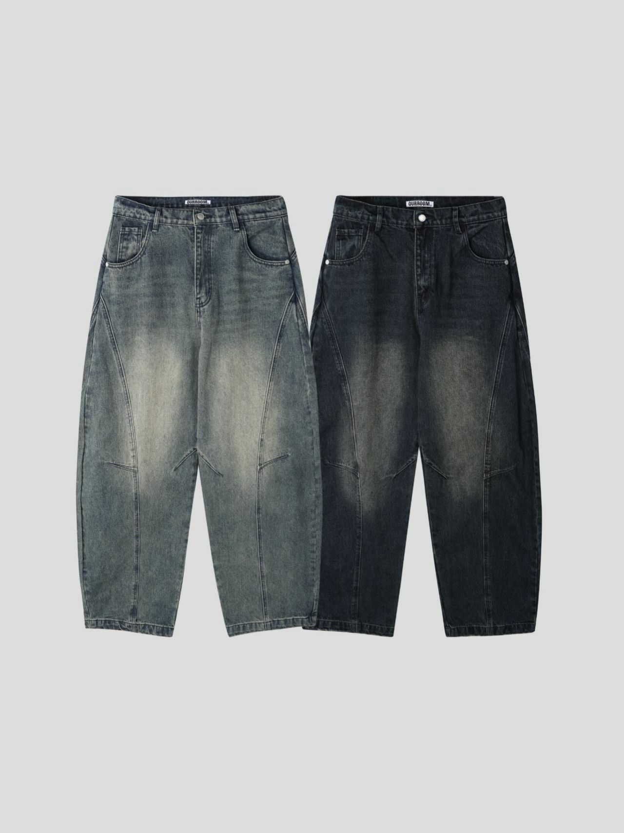 洗水鬆身牛仔褲 OUR ROOM-053P