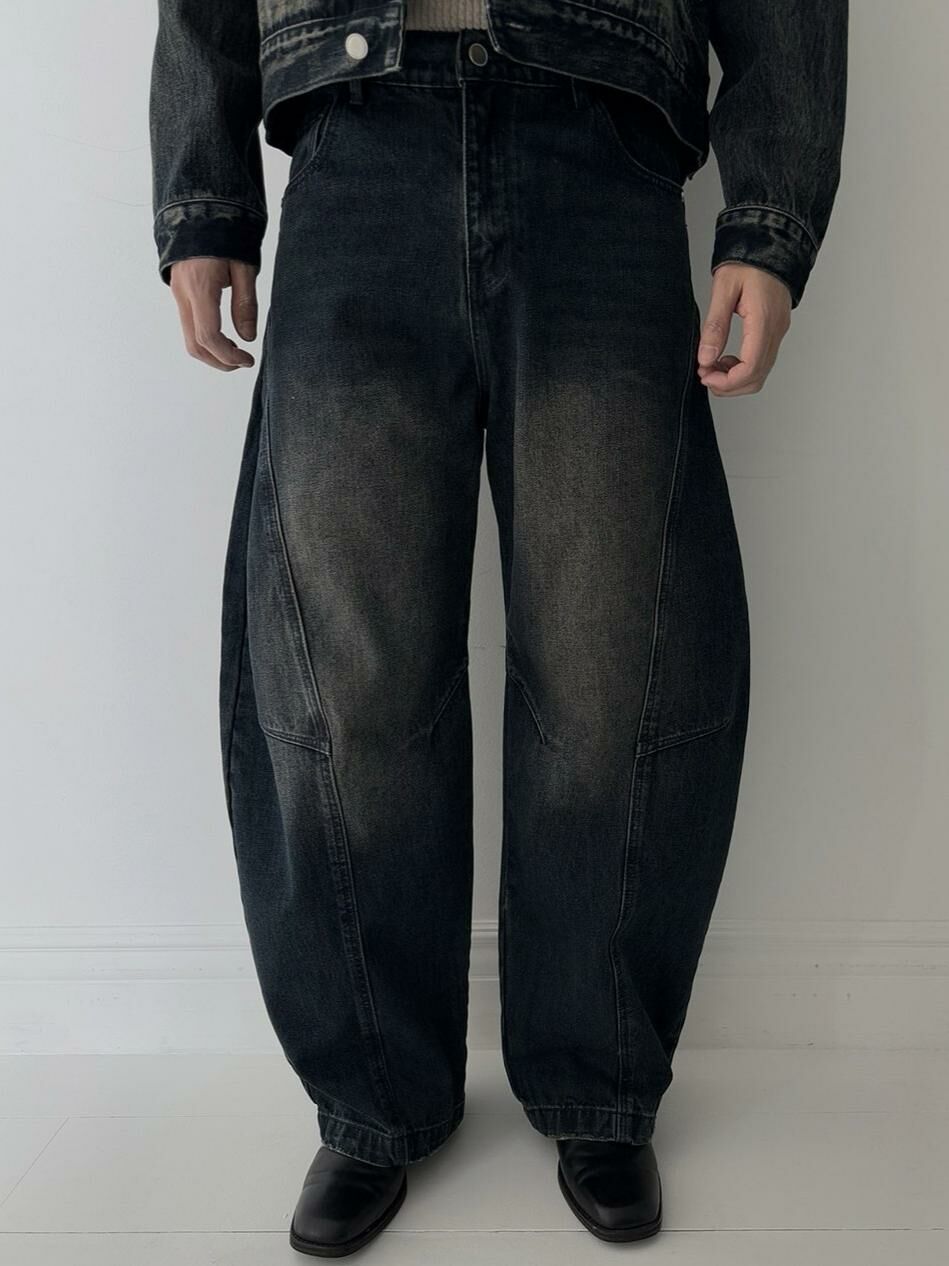 洗水鬆身牛仔褲 OUR ROOM-053P