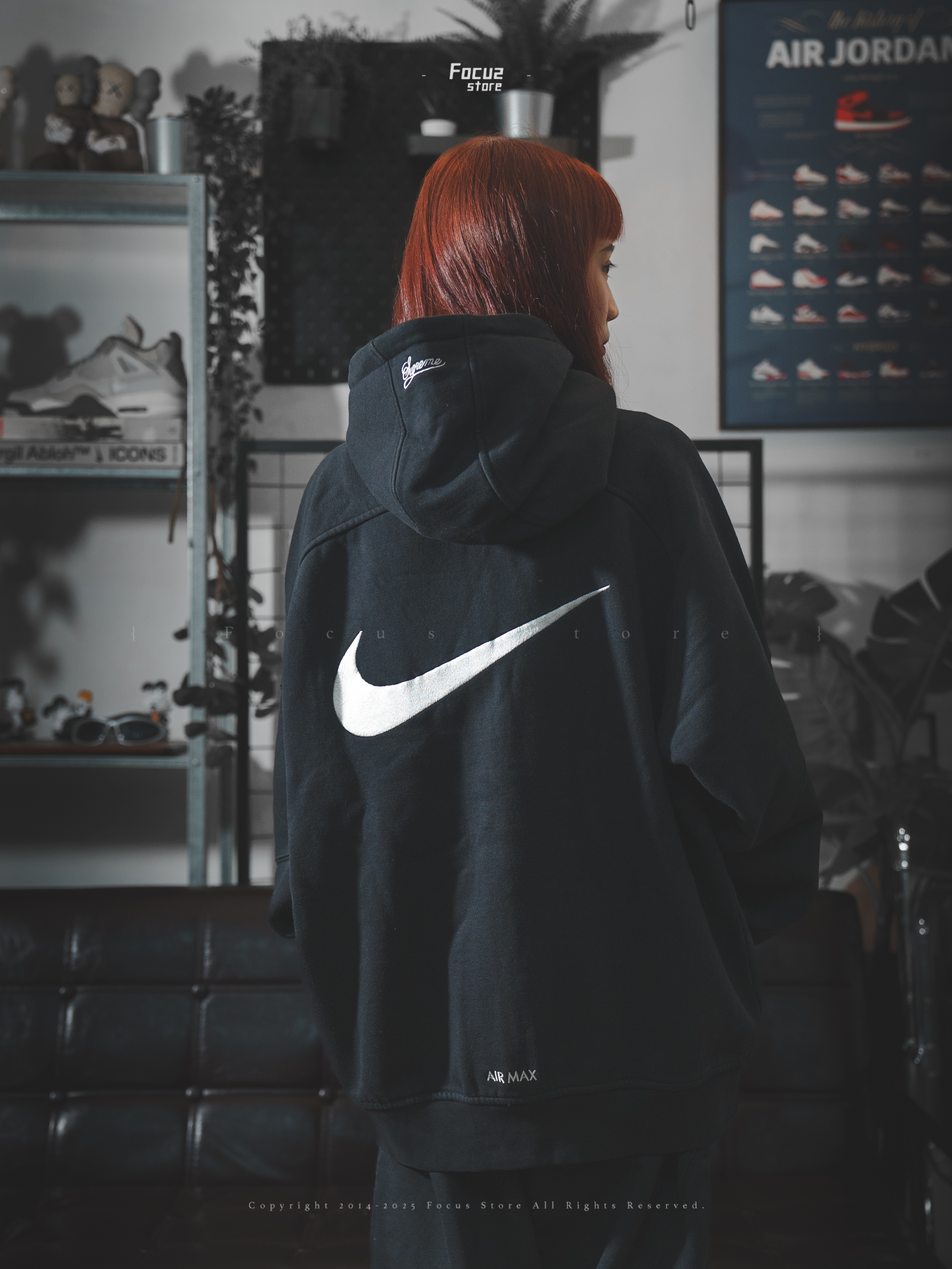 【Focus Store】現貨秒發 Nike x Supreme SS25 Week4 Zip up Hooded Sweatshirt 連帽拉鏈外套 三色