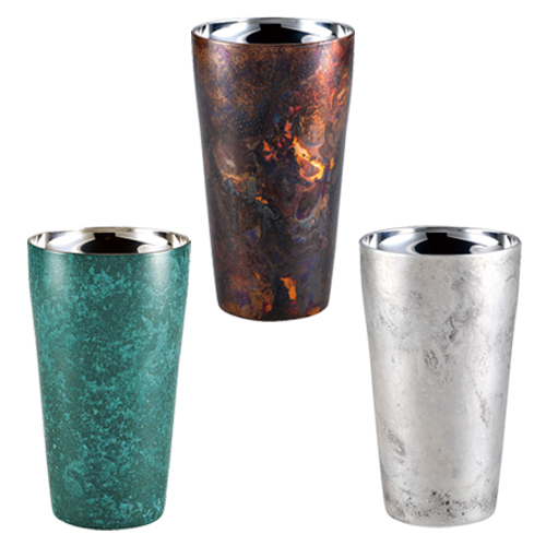 [Artisan] 折燕 ORI-EN  | 雙層不鏽鋼杯 310 | 藍色