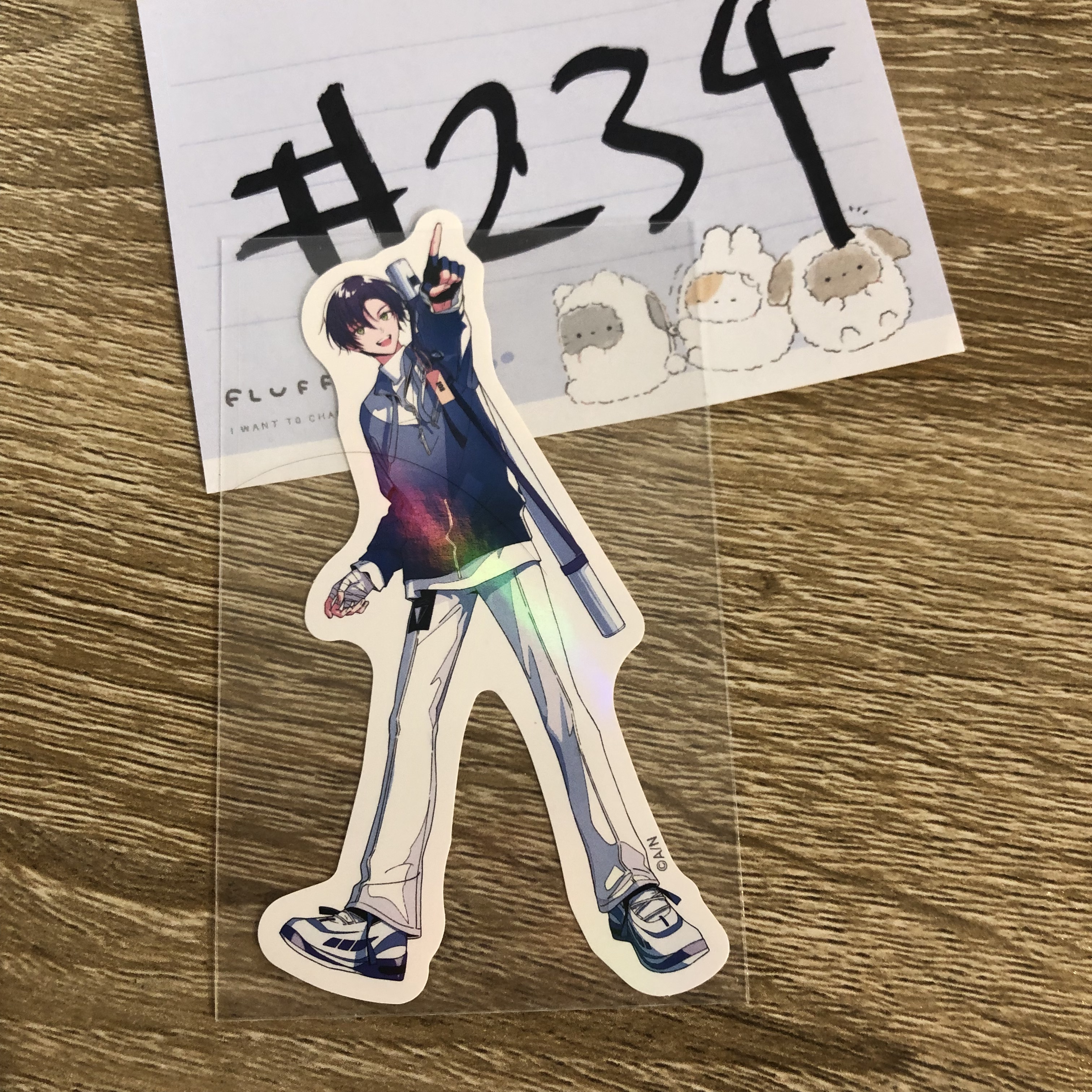 彩虹社  刀也 貼紙#234
