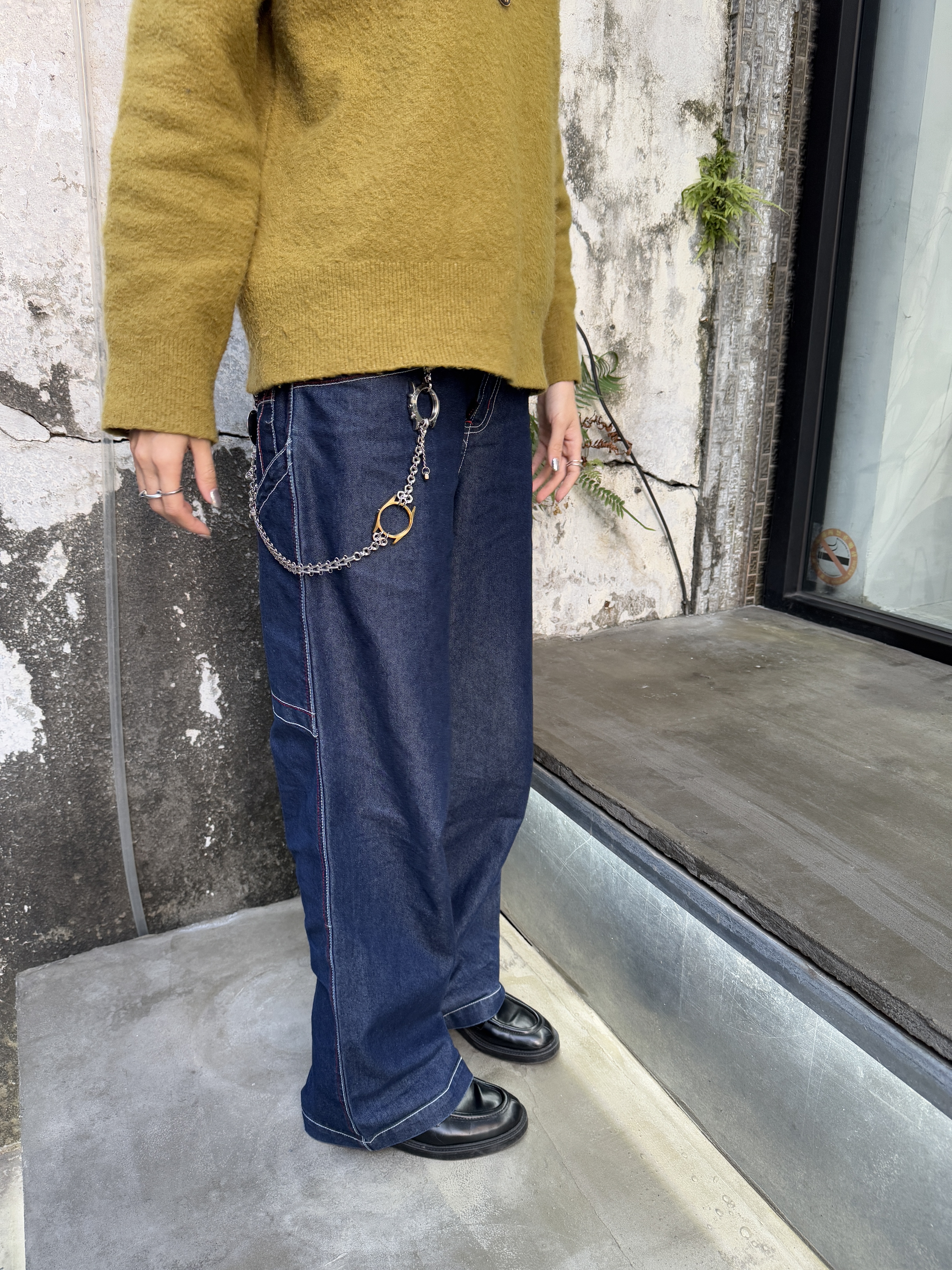 LEE:ZONGGold Watch圈圈錶框款：主體不鏽鋼/鋁合金扣具/鈦鋼手鏈