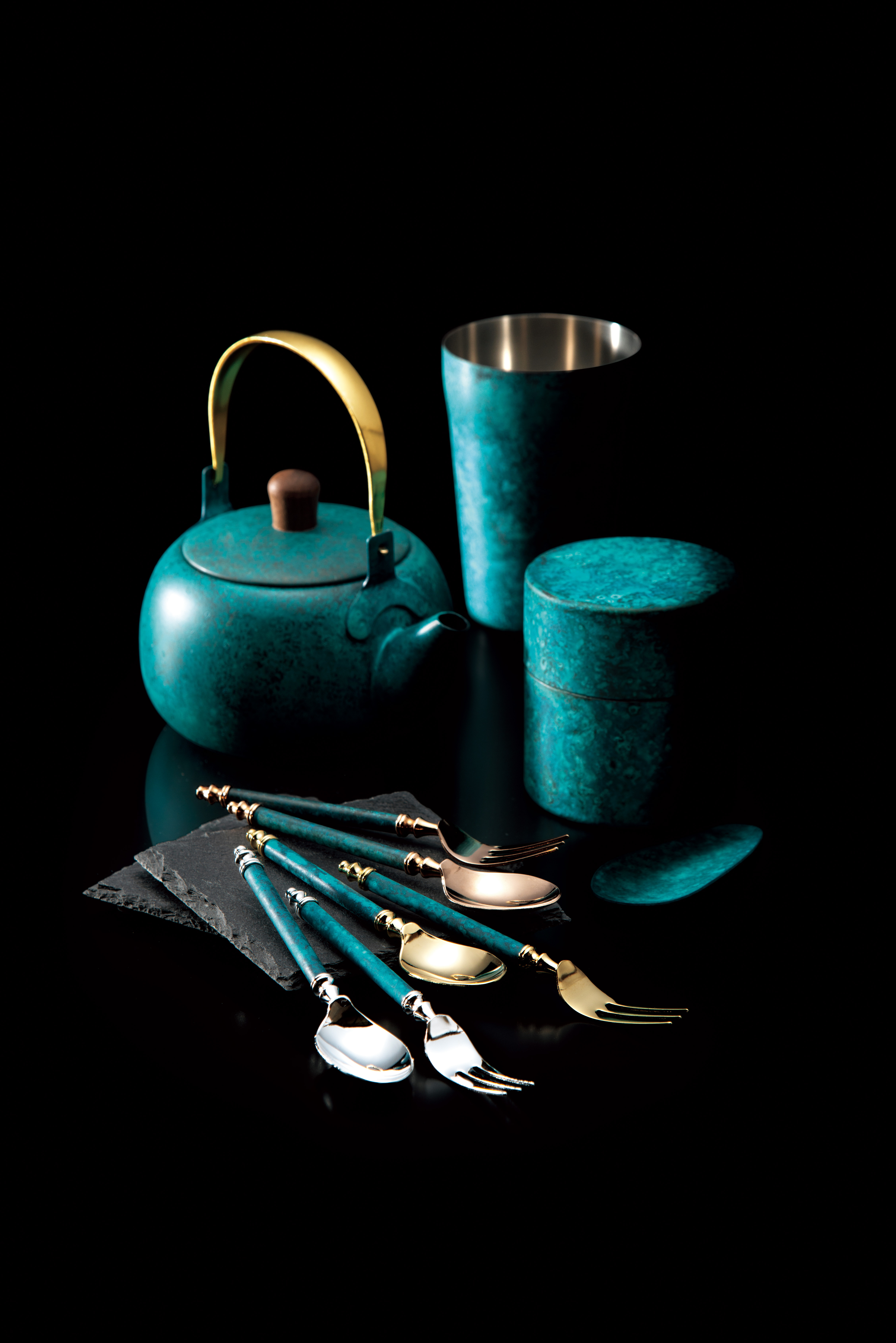 [Artisan] 折燕 ORI-EN  | 不鏽鋼杯 420 | 藍色