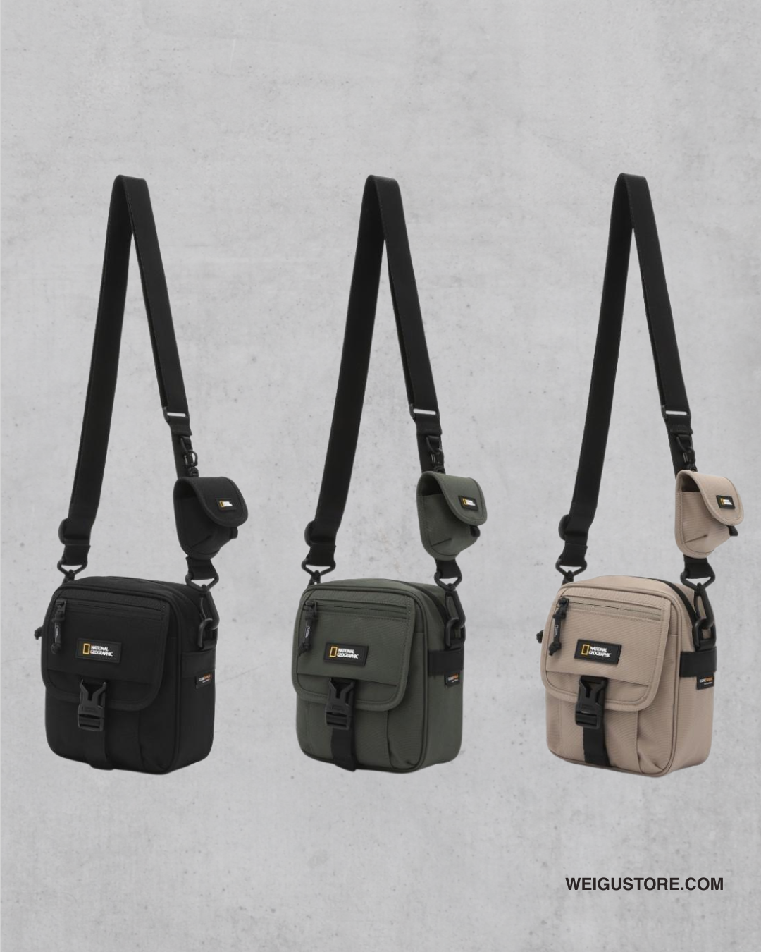 【預購】National Geographic BURT CROSS BAG 側背包 N255ACR210