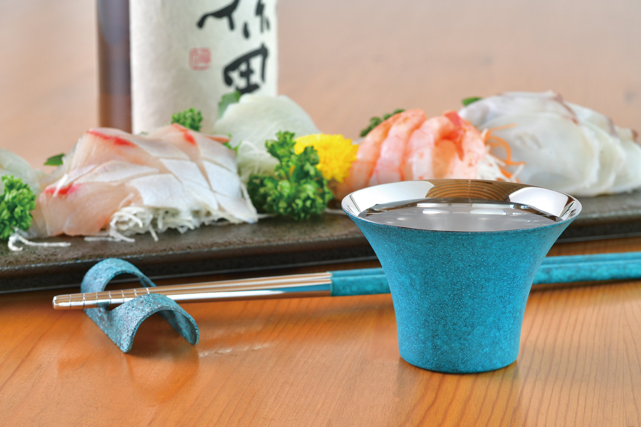 [Artisan] 折燕 ORI-EN  | 清酒容器杯 | 藍色