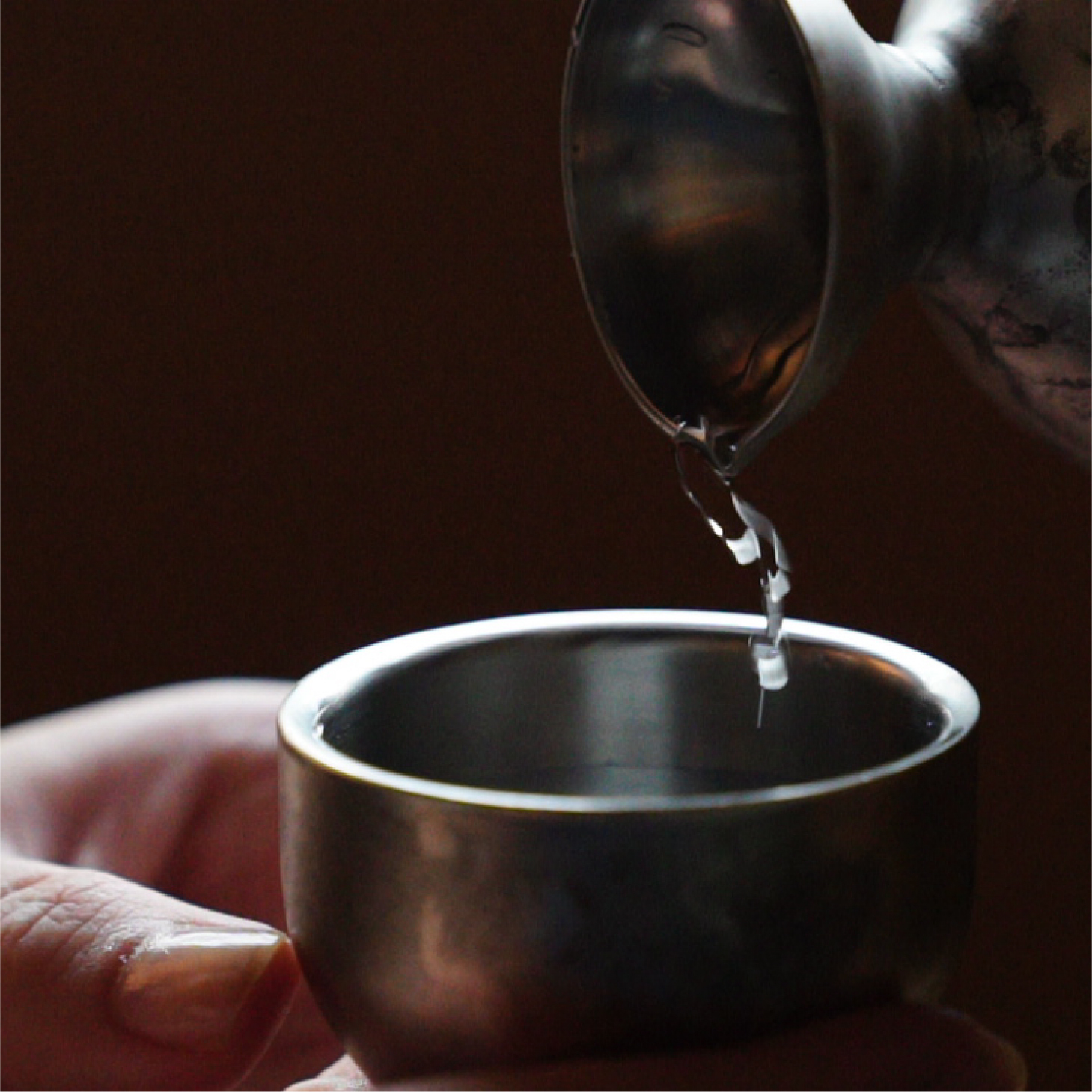 [Artisan] 折燕 ORI-EN  | 清酒容器雙層杯 | 藍色