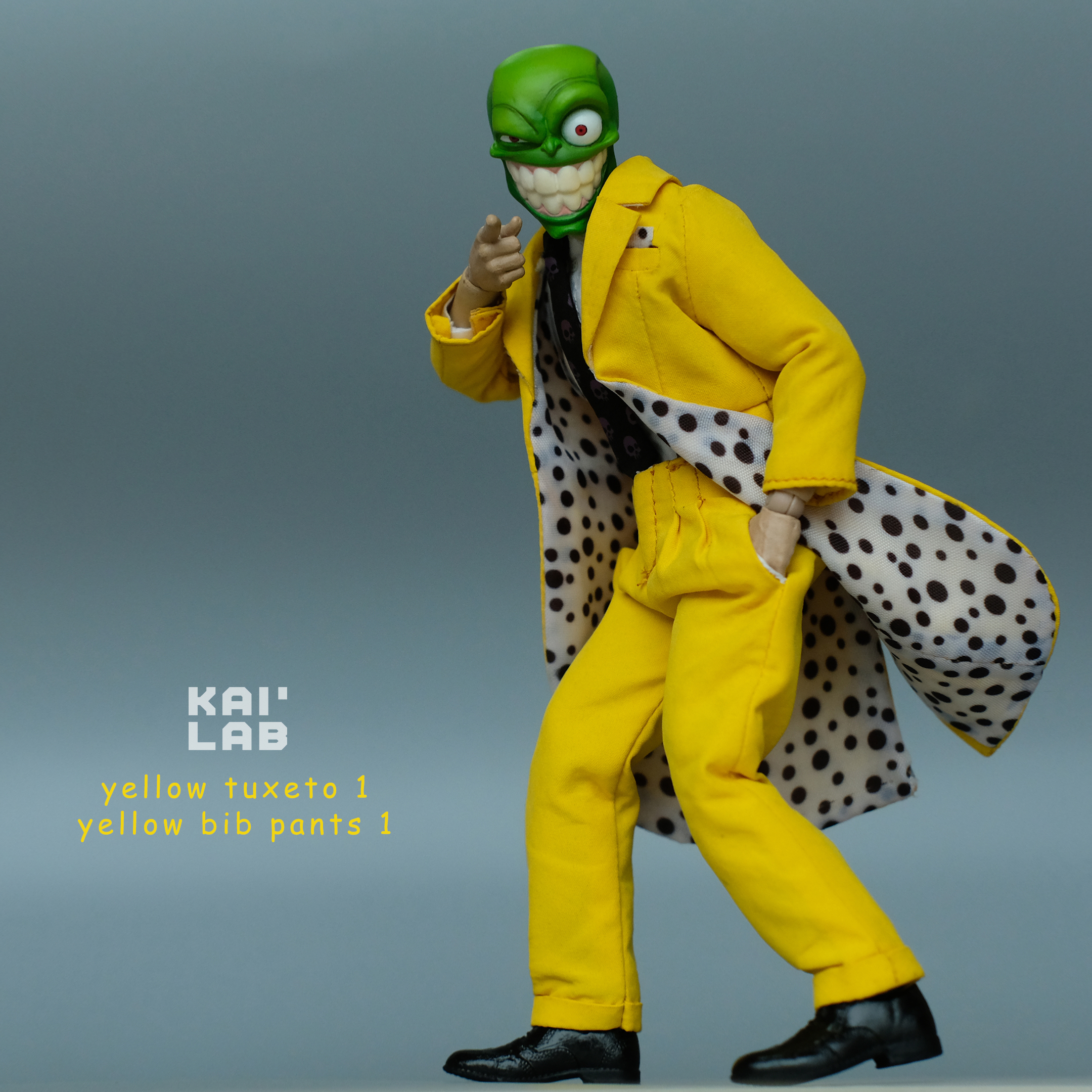 (2nd Payment) KAILAB- 1/12 The Mask Yellow Suit (Mezco Fit)