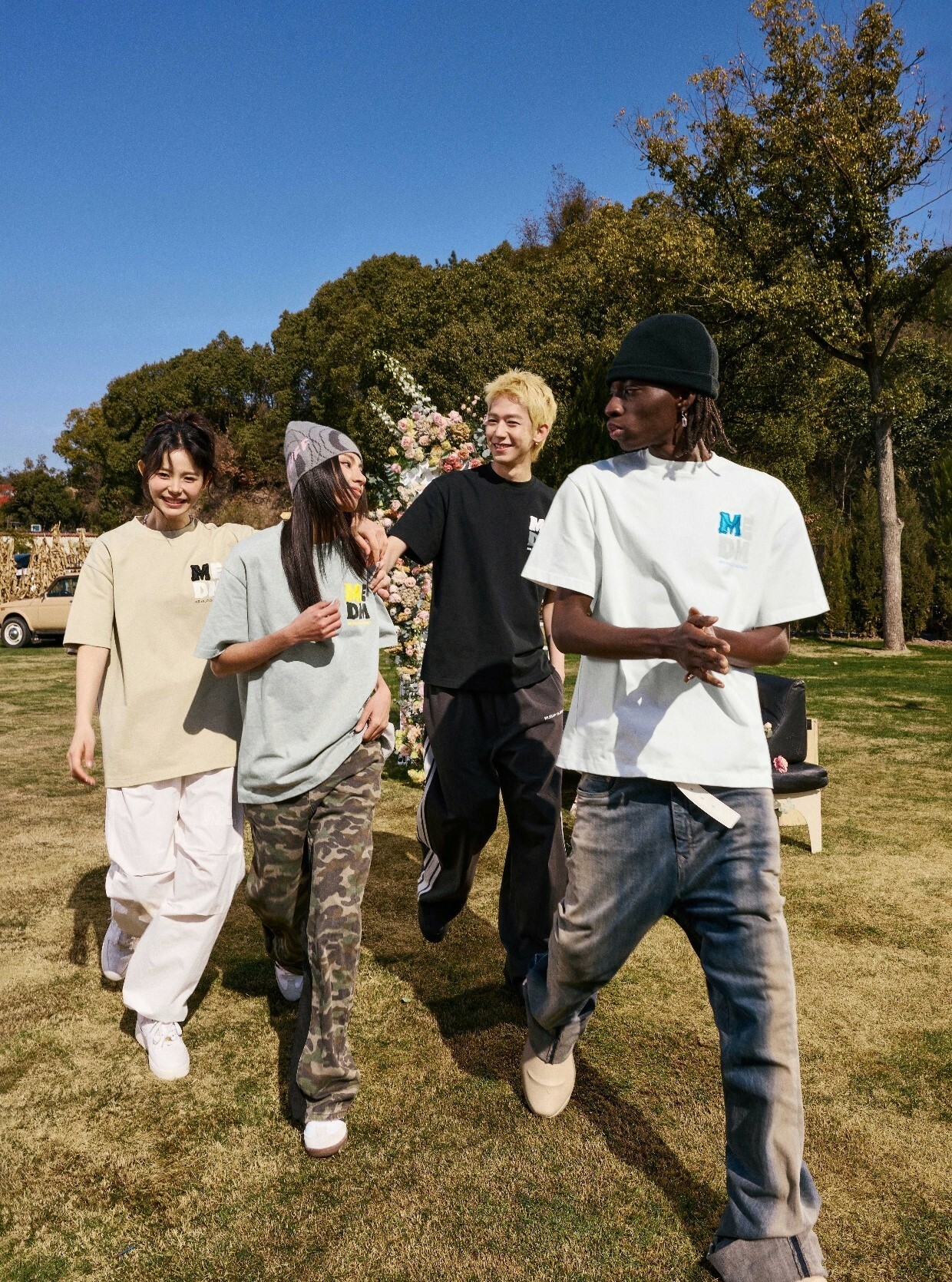 MEDM 徽章LOGO 基礎多色 短袖 T