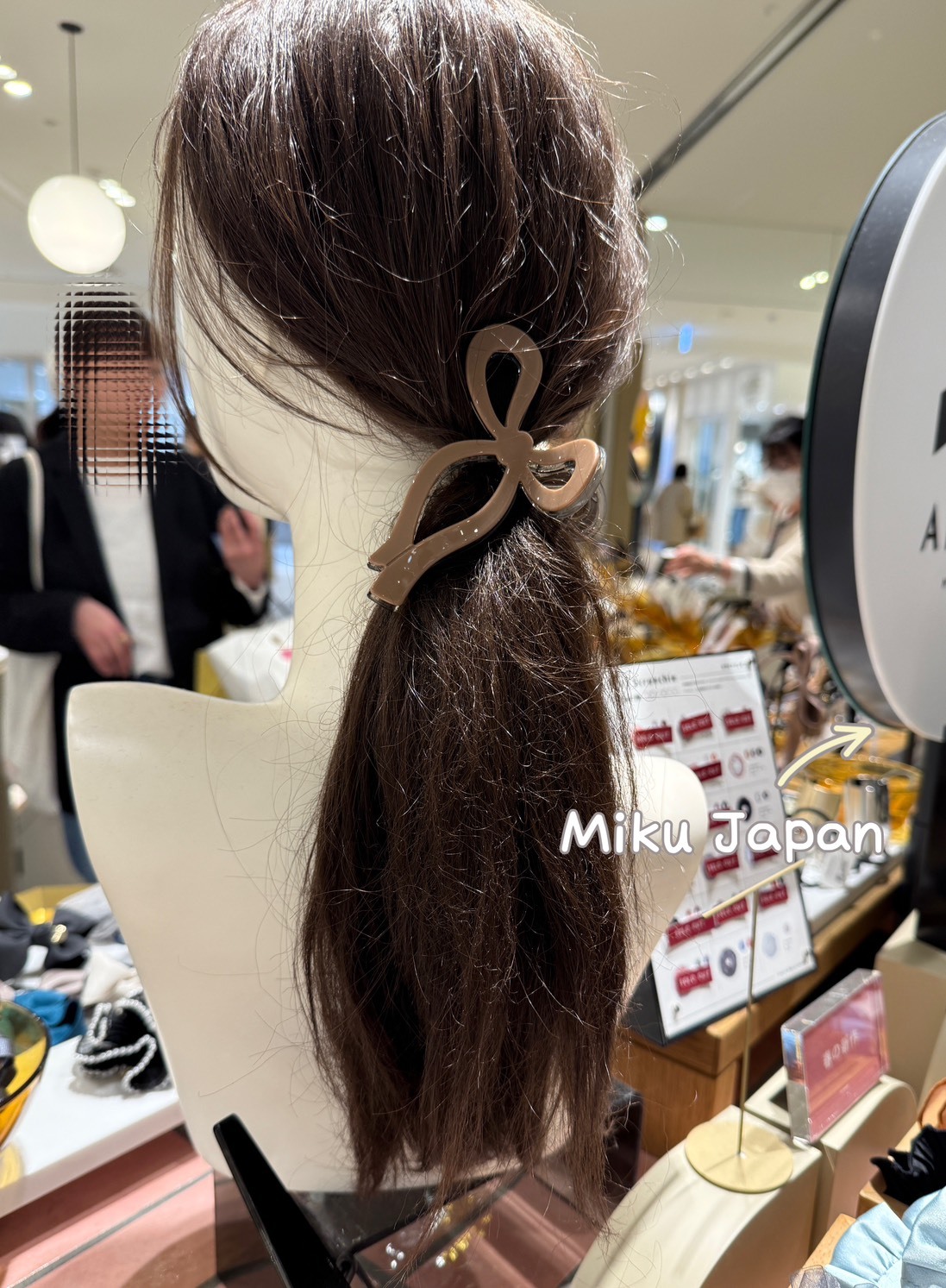 [現貨優惠]ANEMONE 限定款蝴蝶結髮夾