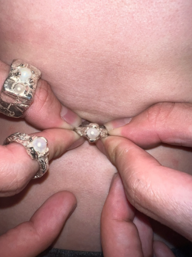 MISZHAN ĴO Duo Ring（珍珠）