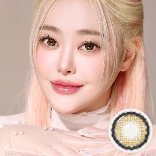 [日拋] I-SHA DEKAME Love Me 1 Day Cashewnut 彩妝隱形眼鏡｜每盒10片