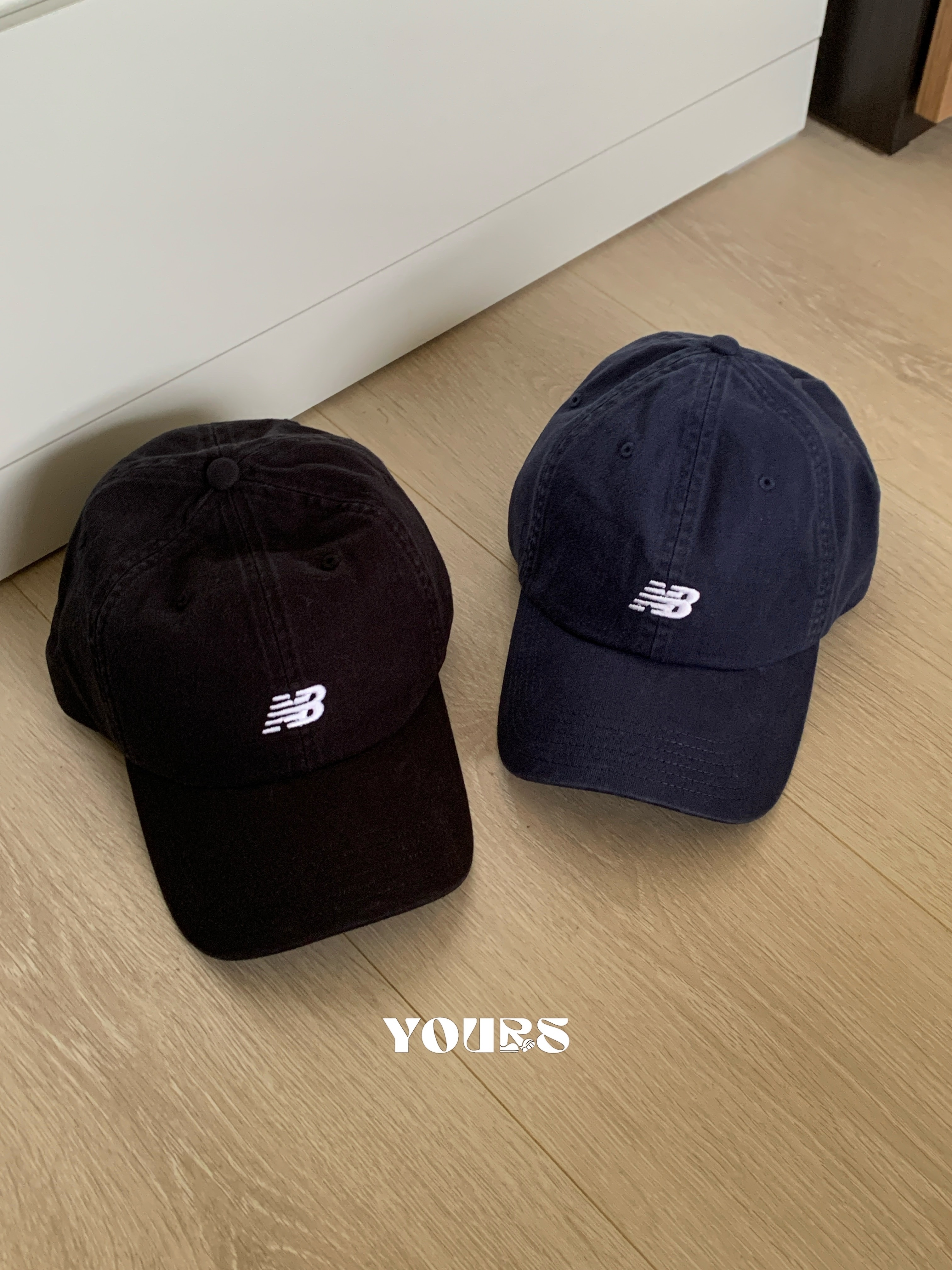 NB 刺繡小logo帽 運動帽 棒球帽 遮陽帽（2colors）