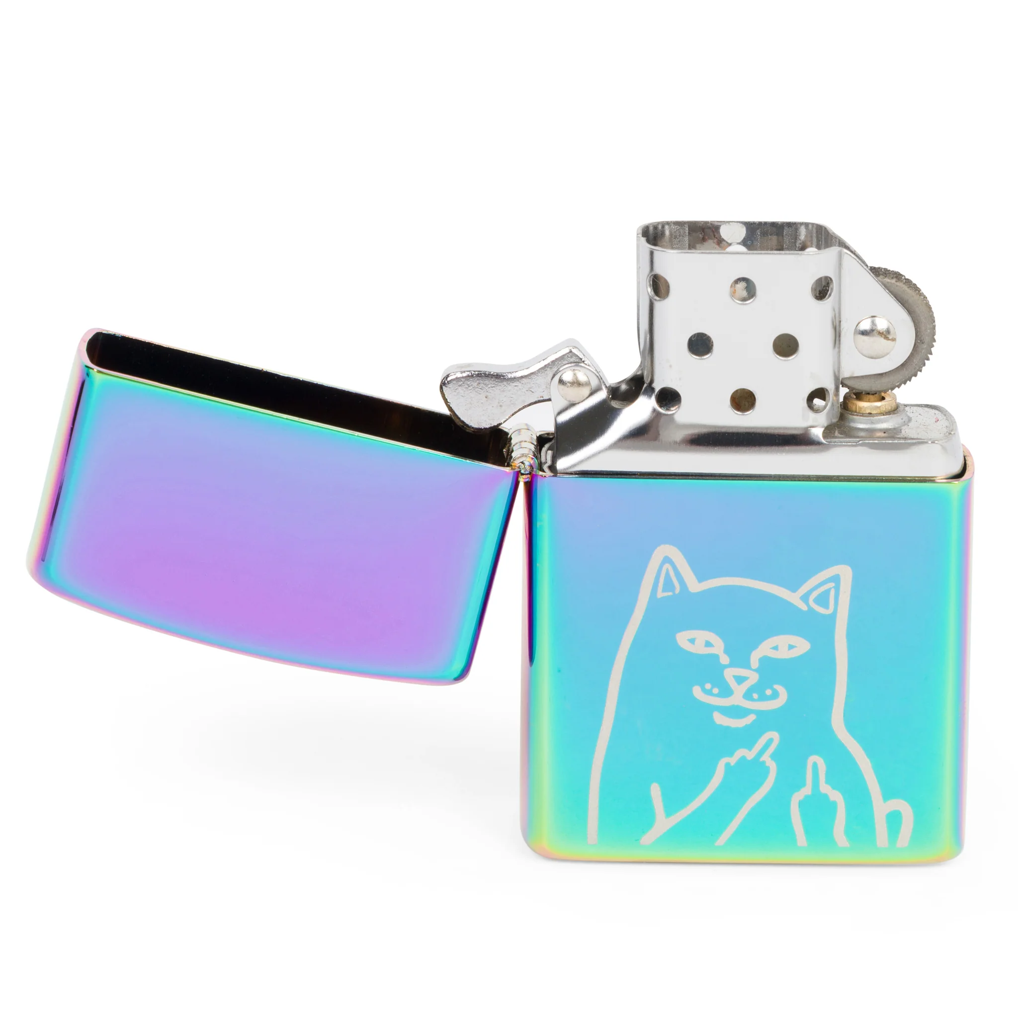 HOLOGRAPHIC REFILLABLE LIGHTER BY RIPNDIP