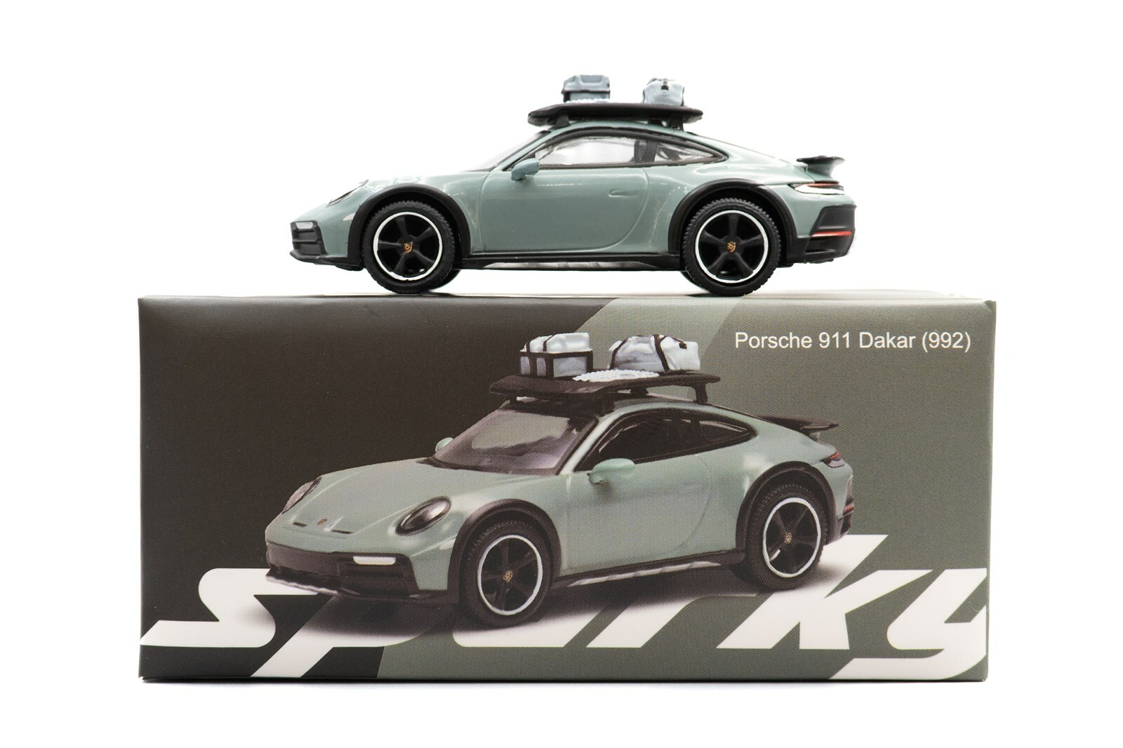 Sparky 1/64 2023 Porsche 911 Dakar 3.0 - Shade Green