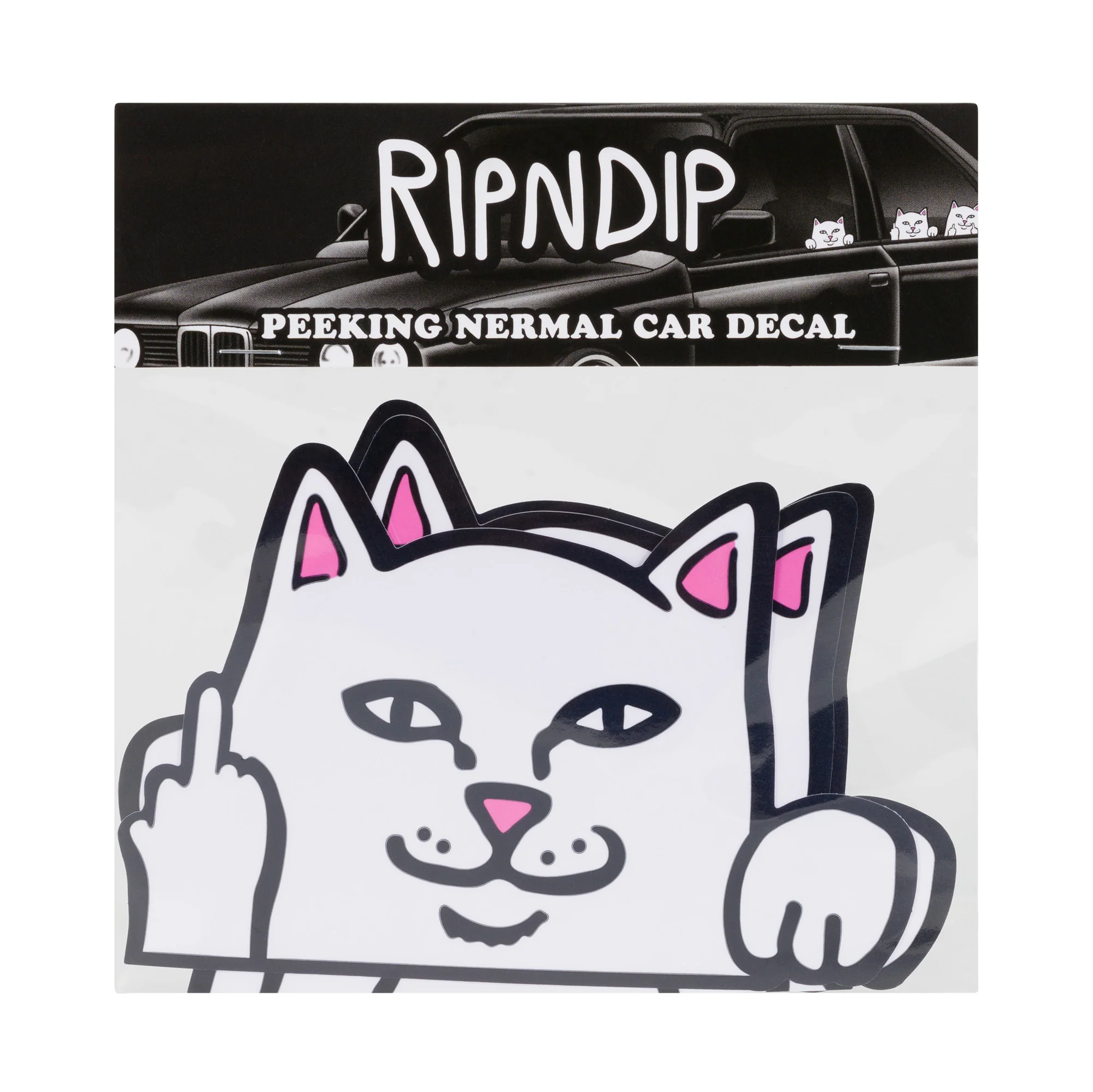 PEEKING NERMAL CAR STICKER PACK BY RIPNDIP