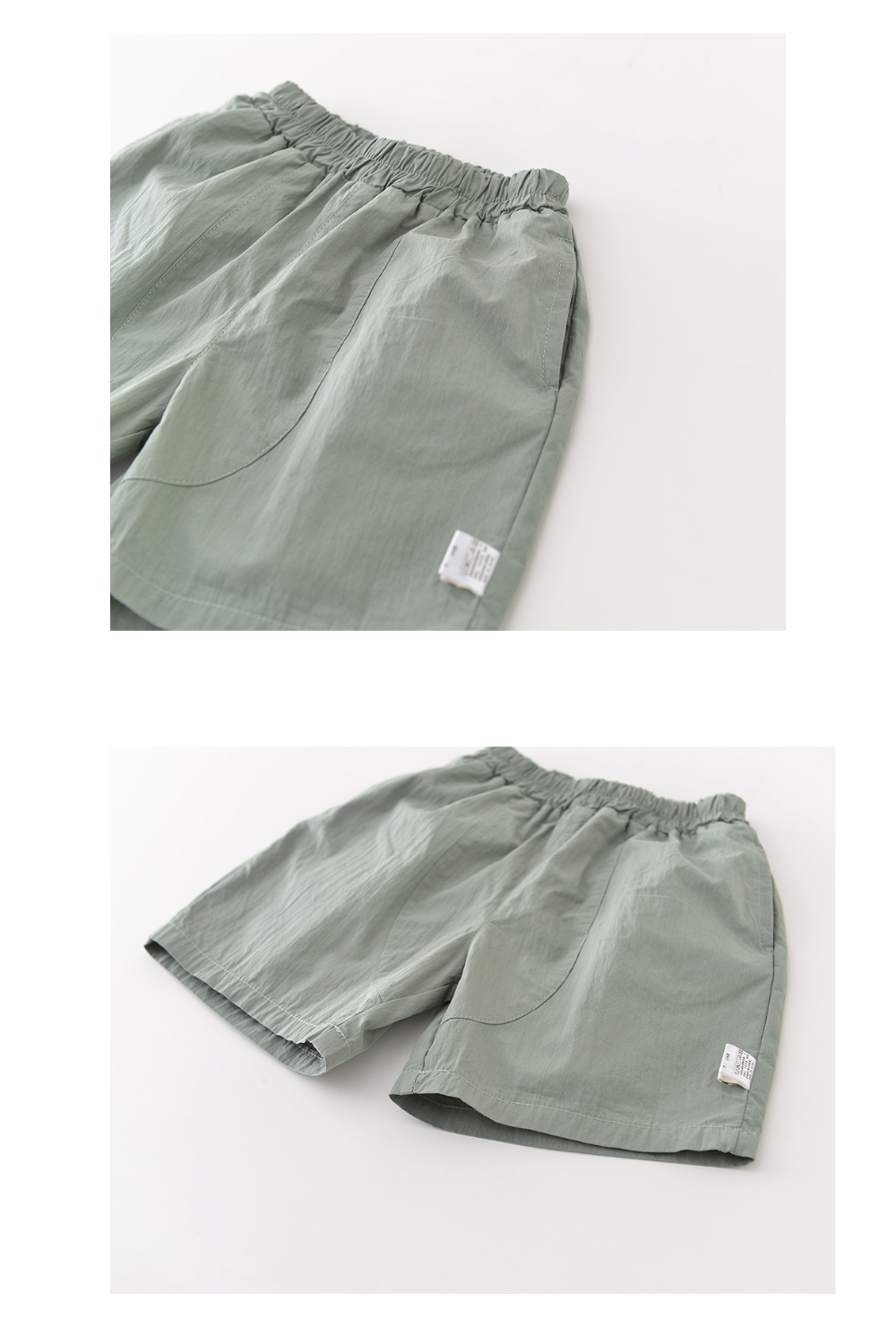 25 夏 纯色工裝短褲