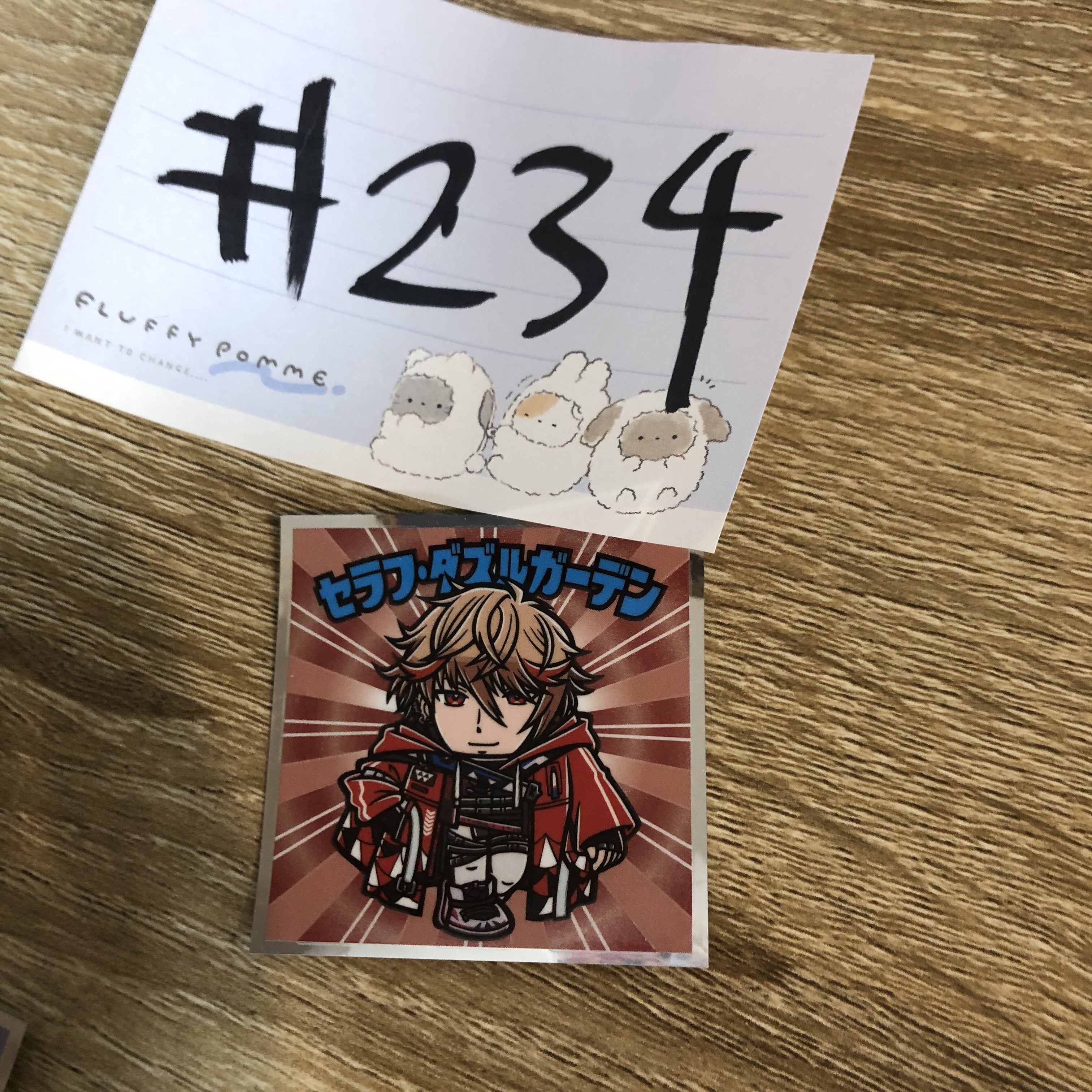 彩虹社 SERAPH   貼紙#234