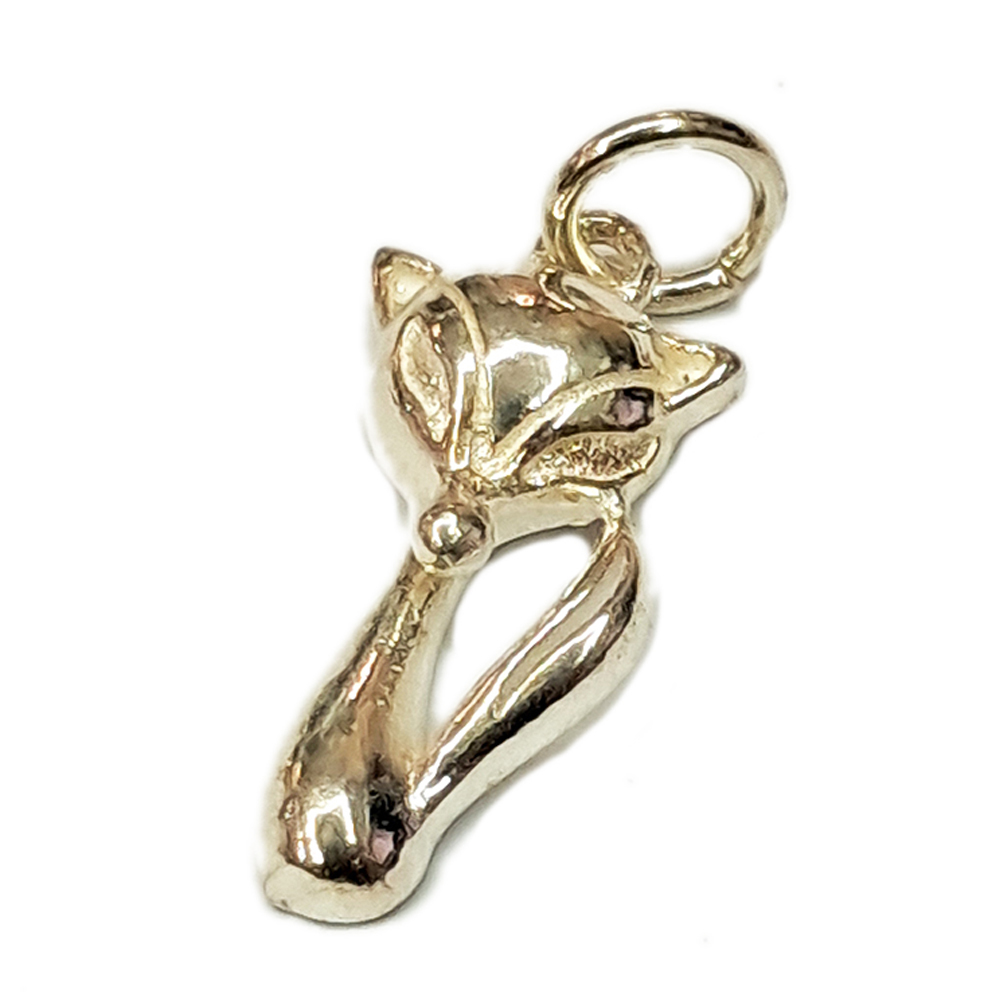 好人緣 狐狸{925純銀}墜飾【十方】143498