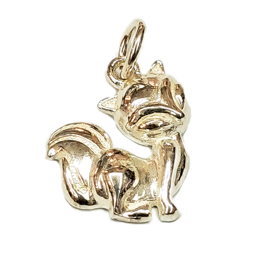 好人緣 狐狸 {925純銀}墜飾【十方】143499