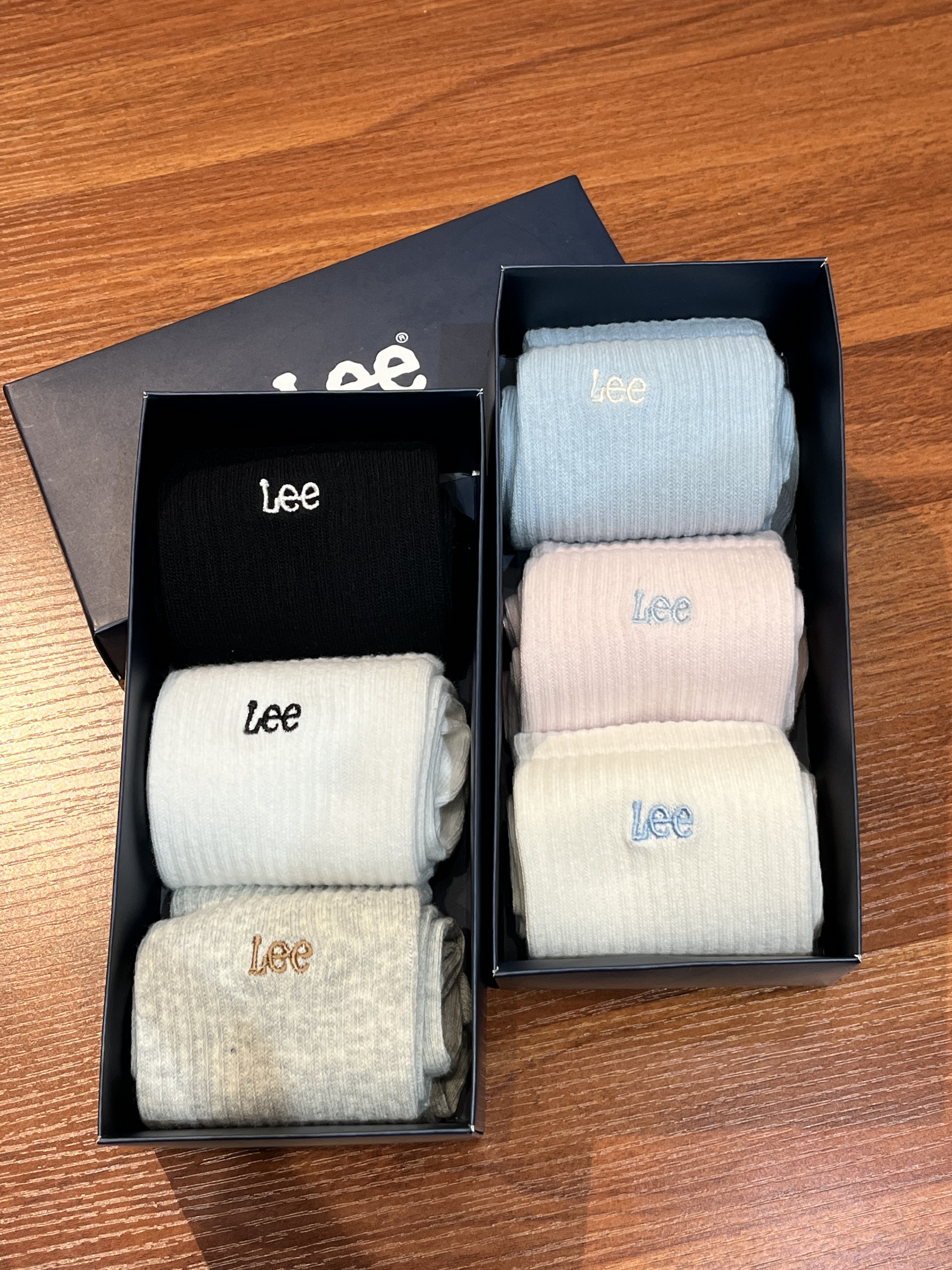 【預購】LEE G033101 3對裝襪