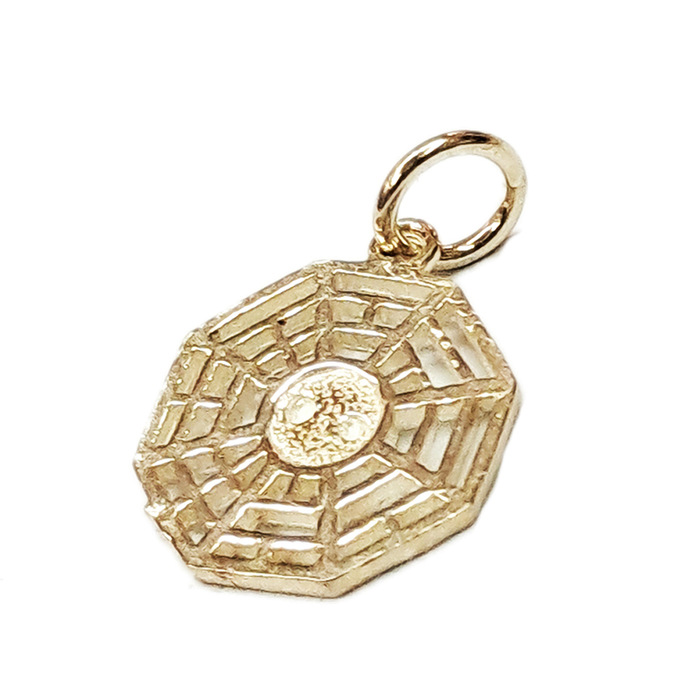 太極八卦 {925純銀}微型 墜飾【十方】154590