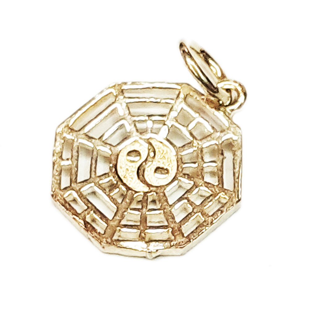 太極八卦 {925純銀}微型 墜飾【十方】154590