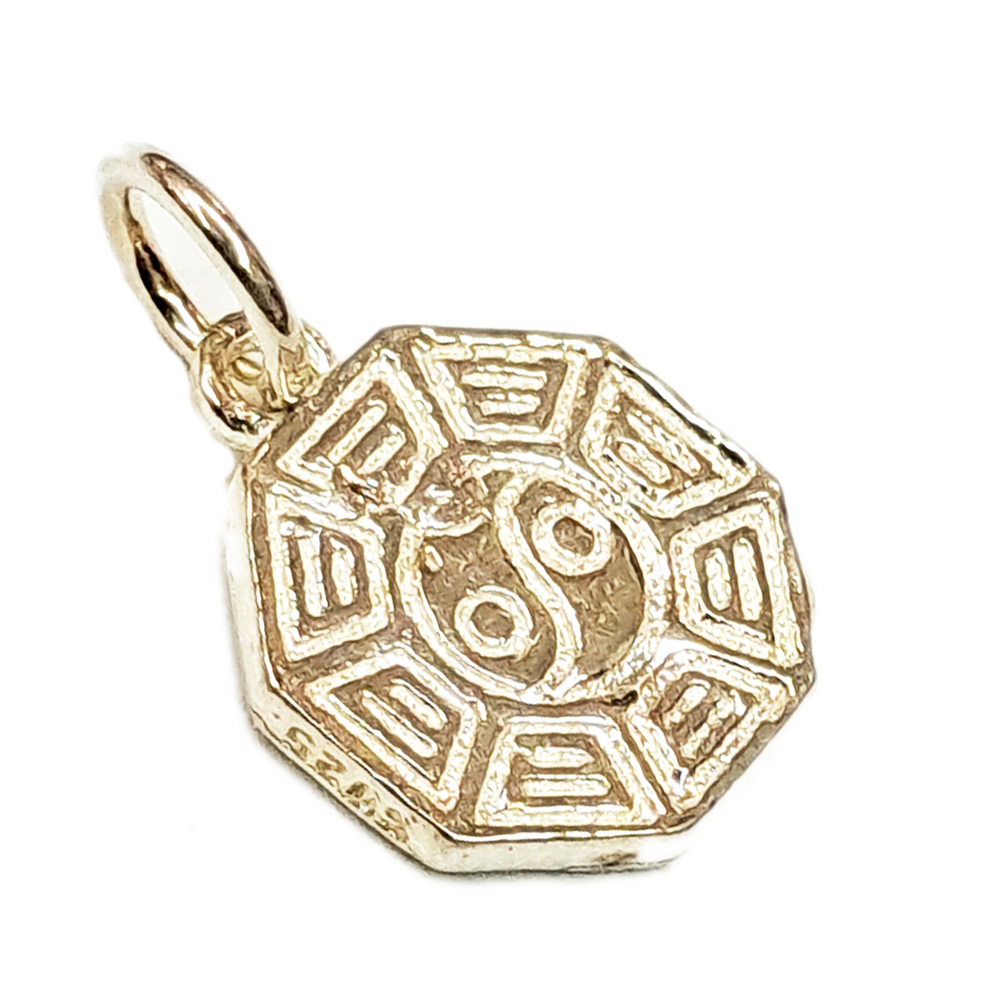 太極八卦{925純銀}微型 墜飾【十方】154591