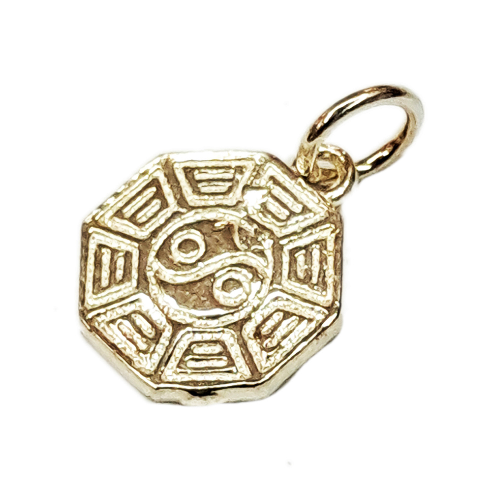 太極八卦{925純銀}微型 墜飾【十方】154591