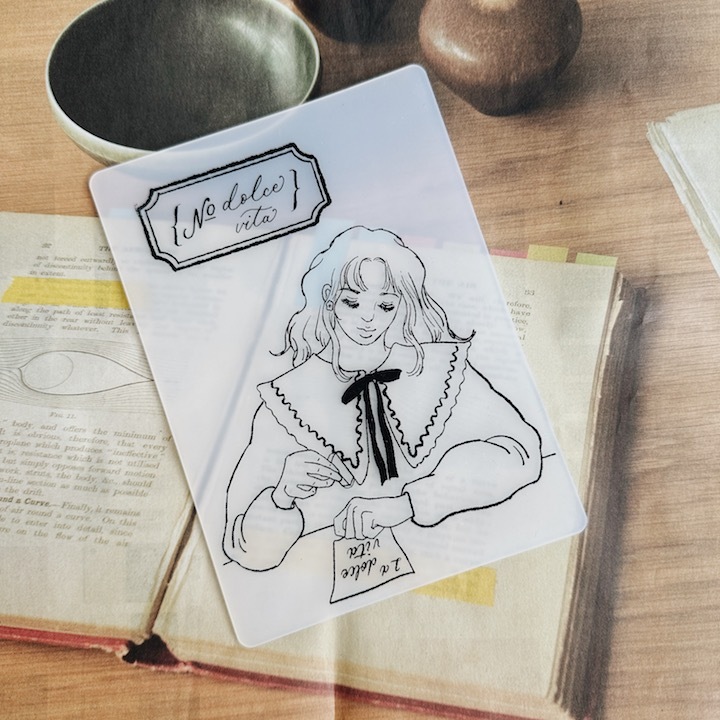 印章女孩 印章墊｜甜蜜生活