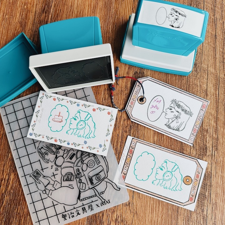 愛治女孩 印章墊｜愛治文具房