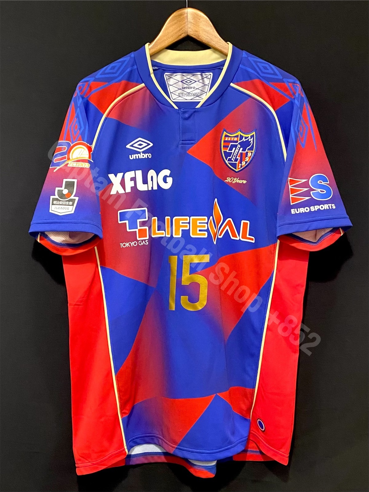 (球員版) FC東京 2018 Umbro 25週年主場球員版球衣 #15 KUBO