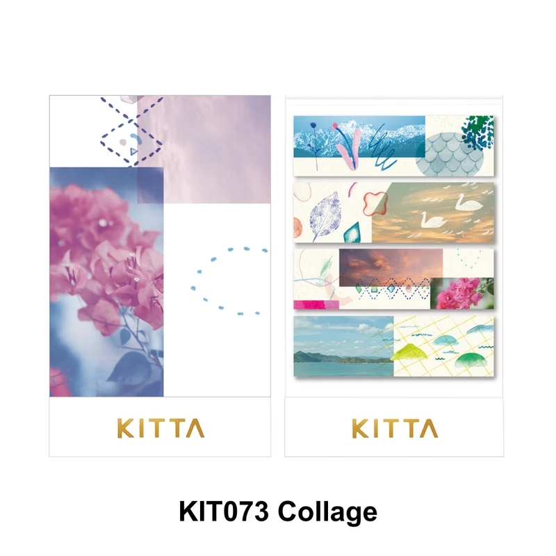 拼貼 隨身攜帶和紙膠帶 KIT073｜日本日本 KITTA