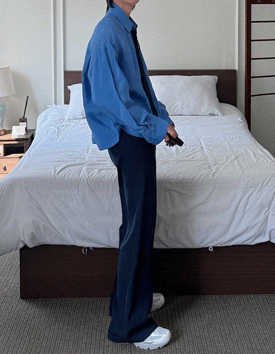 馬恩休閒西裝褲