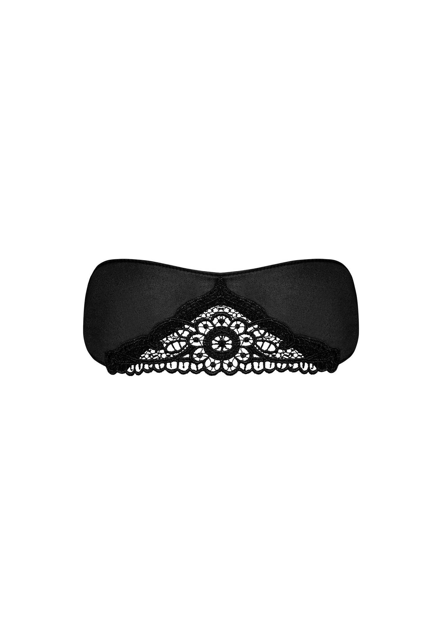 Obsessive - Satinia mask - black