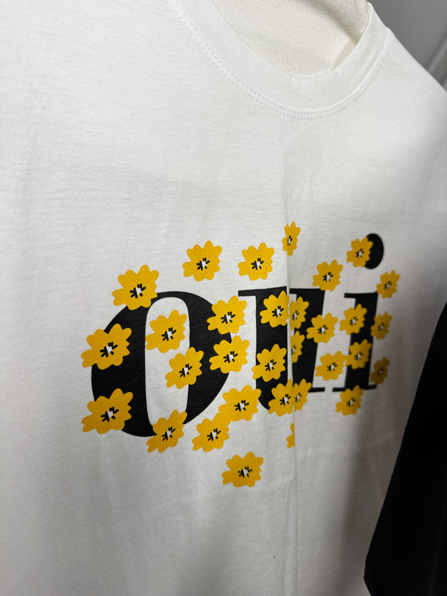 【5折起 Summer Sale】花花 OUI TEE【不設退換】【因SUMMER SALE訂單較多，需要7-10個工作天才安排出貨】