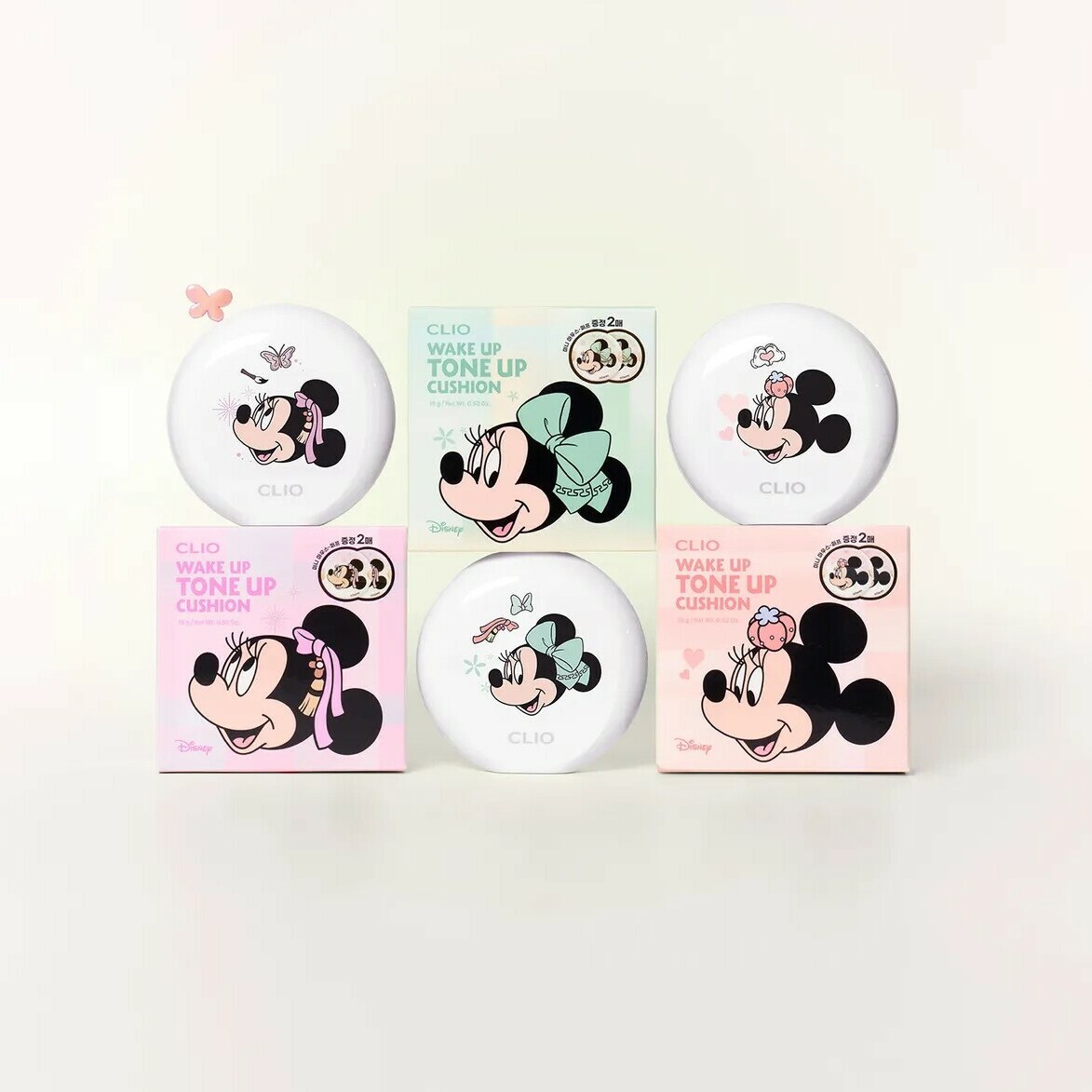 [CLIO ] Wake Up Tone Up Cushion # Mickey and Friends Edition