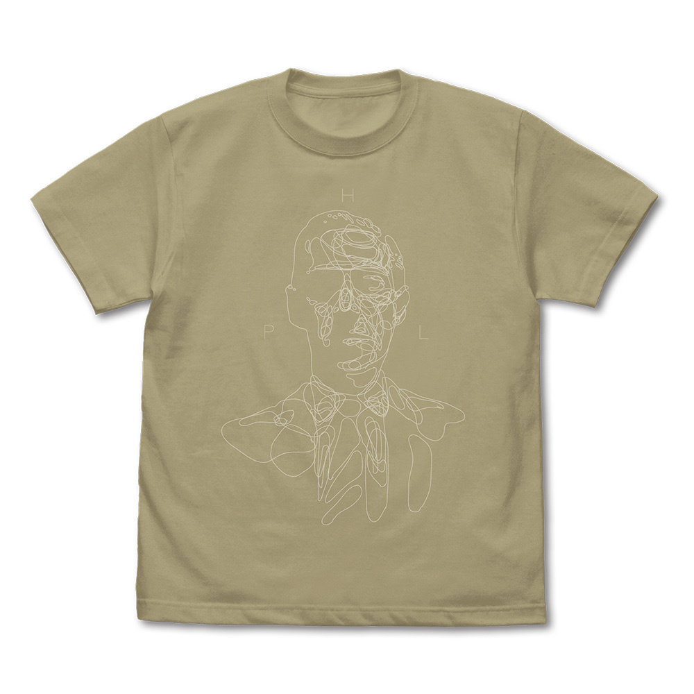 Cospa 0407 H.P.ラブクラフト Tシャツ [ミスカトニック大学購買部] SAND KHAKI