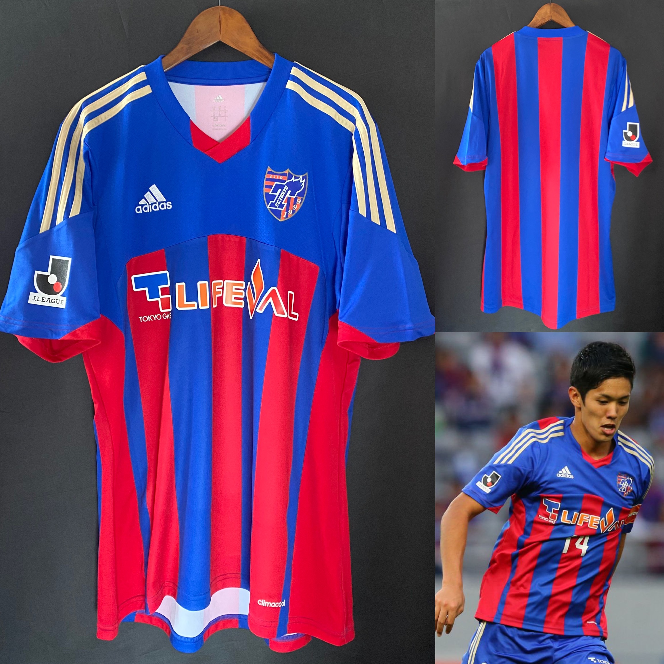 FC東京 2014 Adidas 主場球衣