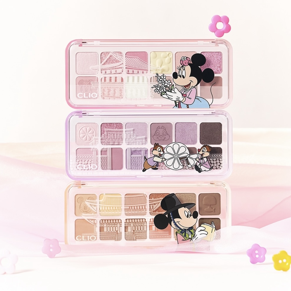 [ CLIO ] Pro Eye Palette Air # Mickey and Friends Edition
