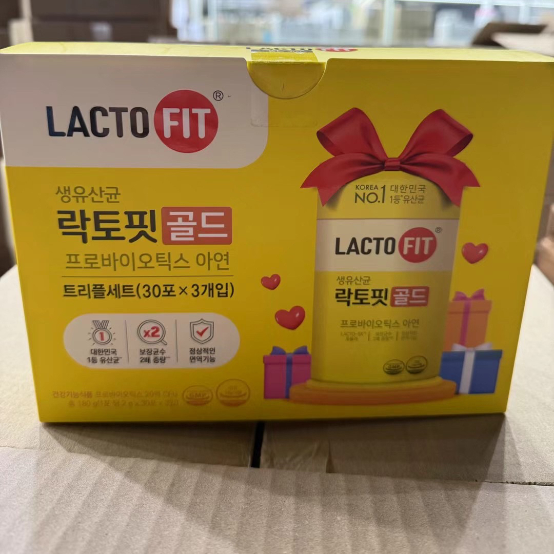 鐘根堂 LACTO-FIT 黃金益生菌5X配方 LACTO-5X Probiotics Gold（2g*50ea）