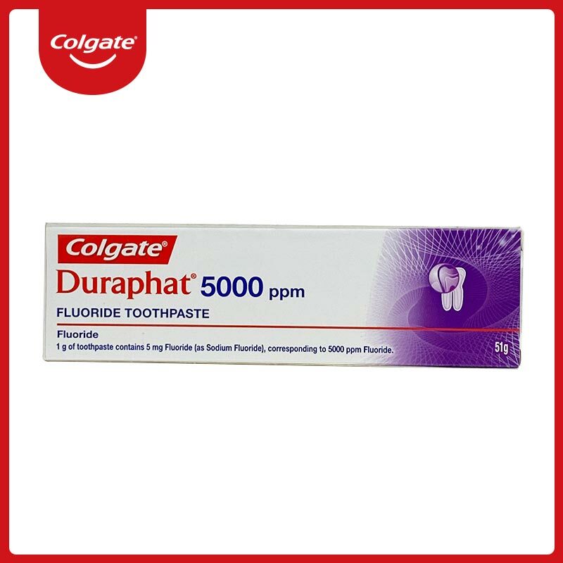 6支特惠均價HK$80- 高露潔Duraphat高氟牙膏 5000ppm (51g) EXP03/2028