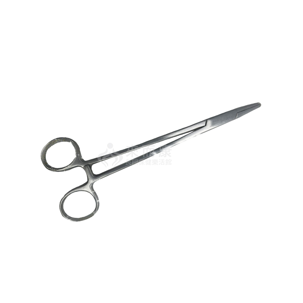 和豐一般手術用手動式器械(未滅菌) AE25132 不鏽鋼持針器18cm 有齒夾針